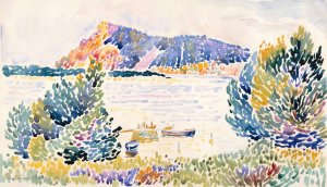 Cap Negre by Henri-Edmond Cross Oil Painting