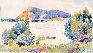 Cap Negre by Henri-Edmond Cross Oil Painting