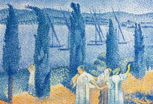 The Promenade by Henri-Edmond Cross Oil Painting