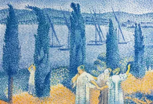 The Promenade by Henri-Edmond Cross Oil Painting