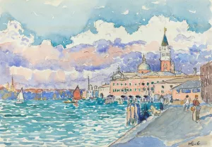 Venice by Henri-Edmond Cross Oil Painting