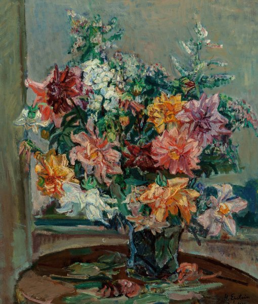 Summer bouquet  by Henri Epstein - Hand-Painted Oil Painting Reproduction