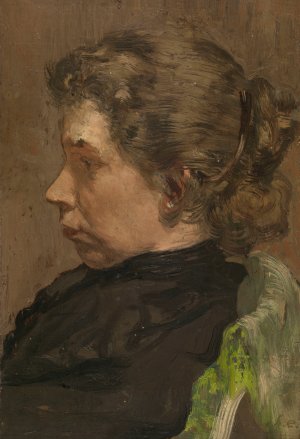 Portrait with Green Chair by Henri Evenepoel Oil Painting
