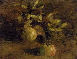 Apples painting by Henri Fantin-Latour