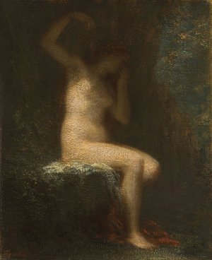 Ariane abandonnee by Henri Fantin-Latour Oil Painting