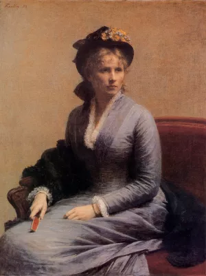 Charlotte Dubourg painting by Henri Fantin-Latour
