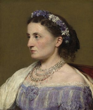 Duchess de Fitz-James by Henri Fantin-Latour Oil Painting