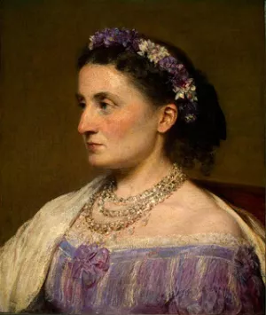 Duchess de Fitz-James by Henri Fantin-Latour Oil Painting