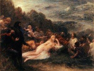 Helene by Henri Fantin-Latour Oil Painting