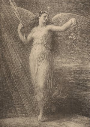 Immortality by Henri Fantin-Latour Oil Painting