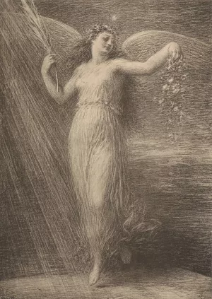 Immortality by Henri Fantin-Latour Oil Painting