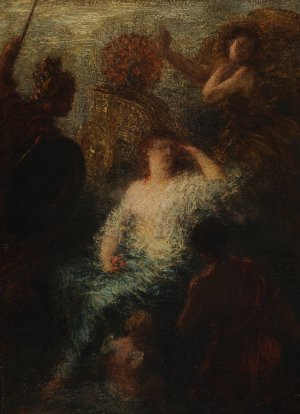 Le jugement de Paris by Henri Fantin-Latour Oil Painting