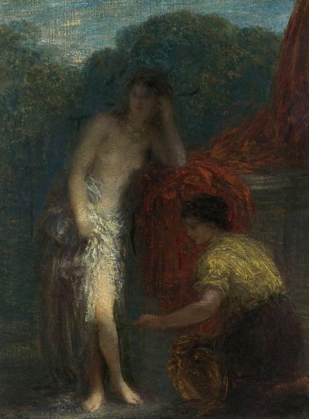 Main Product Photo of Le Repos Painting by Henri Fantin-Latour