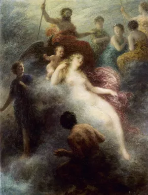 Le Satyre by Henri Fantin-Latour Oil Painting