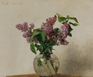 Lilas by Henri Fantin-Latour Oil Painting