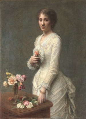 Madame Lerolle by Henri Fantin-Latour Oil Painting