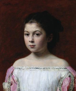 Marie-Yolande de Fitz-James by Henri Fantin-Latour - Hand-Painted Oil Painting Reproduction