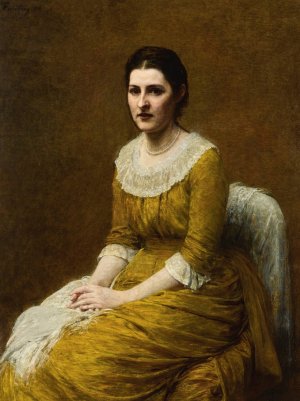 Miss Sarah Budgett by Henri Fantin-Latour Oil Painting
