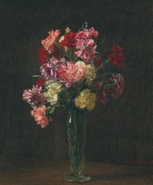 Oillets  by Henri Fantin-Latour - Hand-Painted Oil Painting Reproduction