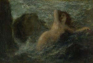 Ondine Or La Mer Or Nymphe by Henri Fantin-Latour Oil Painting