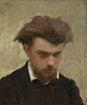 Self-Portrait by Henri Fantin-Latour Oil Painting