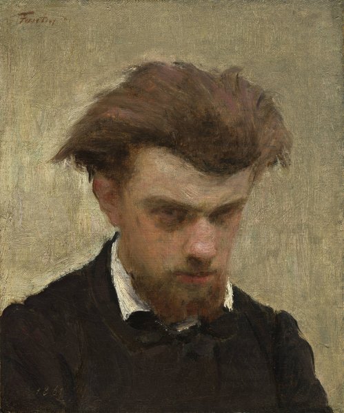 Main Product Photo of Self-Portrait  Painting by Henri Fantin-Latour