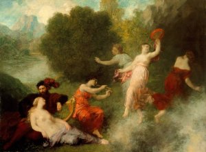 Tannhauser on the Venusberg by Henri Fantin-Latour Oil Painting