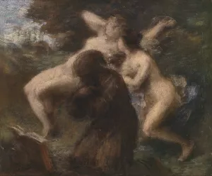 Temptation of St. Anthony Oil painting by Henri Fantin-Latour