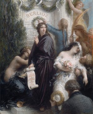 The Anniversary by Henri Fantin-Latour Oil Painting