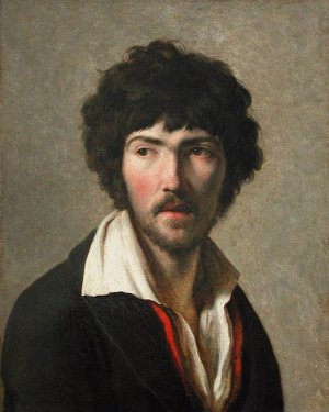Portrait of Maurice Quay Oil painting by Henri- Francois Riesener