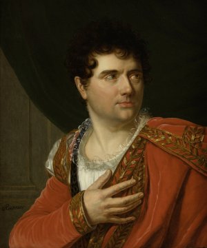Jean-Baptiste-Sauveur Gavaudan by Henri-Francois Riesener Oil Painting