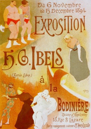 Exposition De H. G. Ibels by Henri-Gabriel Ibels Oil Painting
