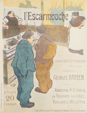 L'escarmouche by Henri-Gabriel Ibels Oil Painting