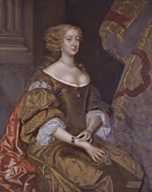 Diana, Countess of Ailsbury by Henri Gascar Oil Painting