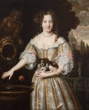 Louise de Keroualle, Duchess of Portsmouth by Henri Gascar Oil Painting