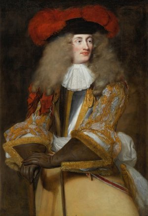Portrait Of Jacques De Goyon III by Henri Gascar Oil Painting