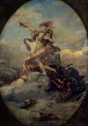 Allegorie de la Banque by Henri Gervex Oil Painting