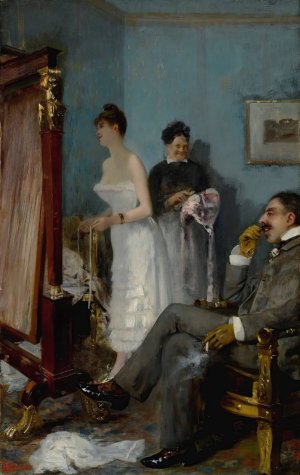 Nana by Henri Gervex Oil Painting