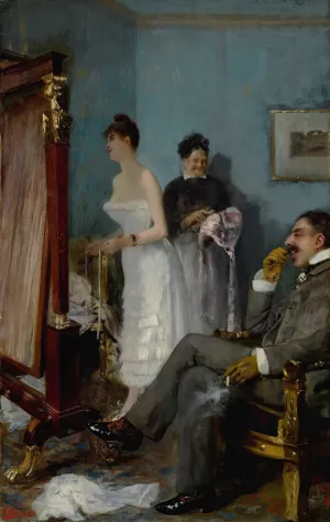 Nana by Henri Gervex Oil Painting