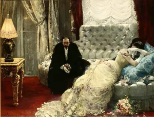 Return from the Ball painting by Henri Gervex