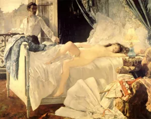Rolla Oil painting by Henri Gervex