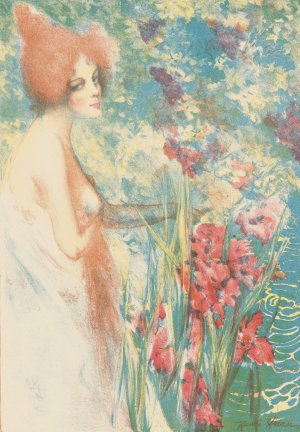 Fleur de Mai by Henri Heran Oil Painting