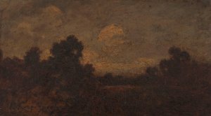 Sous bois by Henri-Joseph Harpignies Oil Painting