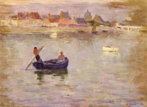 Boat Ride by Henri Le Sidaner Oil Painting