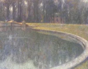 Fountain of Neptune in Versailles Oil painting by Henri Le Sidaner