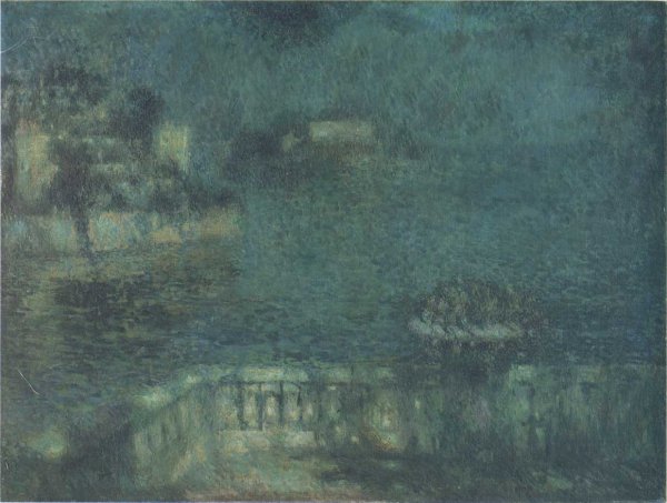 Main Product Photo of Full Moon Painting by Henri Le Sidaner
