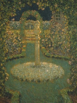 Garden in the Full Moon