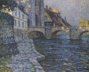 Gray afternoon at Moret