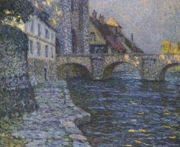 Gray afternoon at Moret