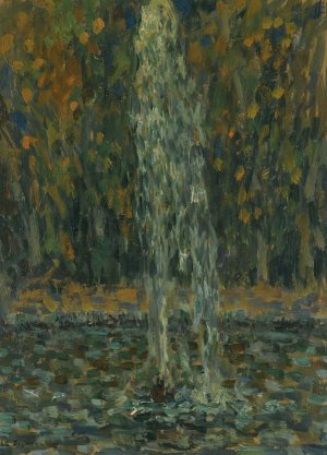 Jet D'eau by Henri Le Sidaner Oil Painting